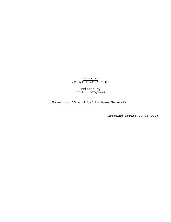 22 July screenplay first page