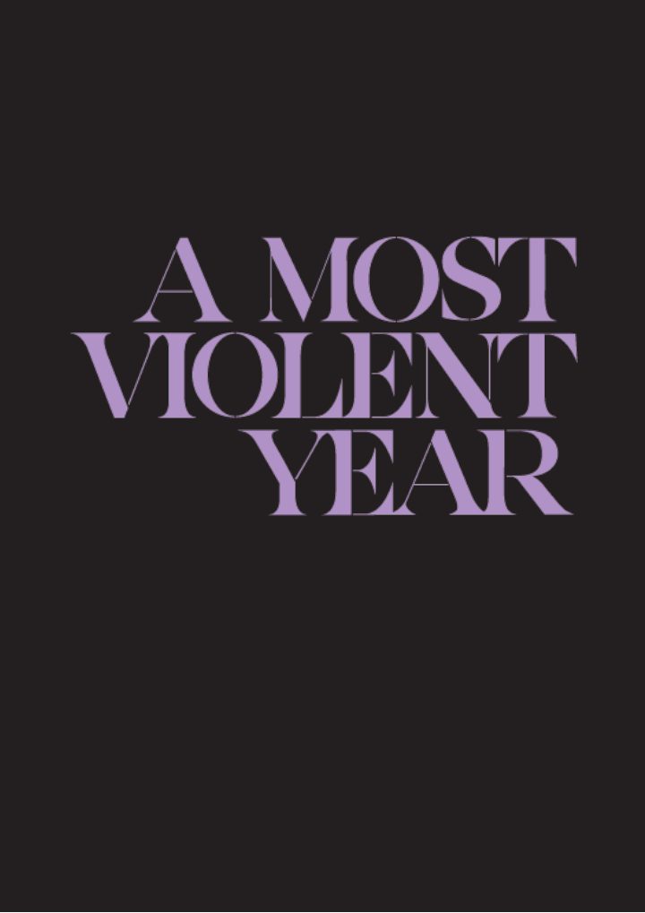 A Most Violent Year screenplay first page