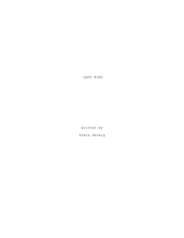 Lady Bird (2017) screenplay PDF first page