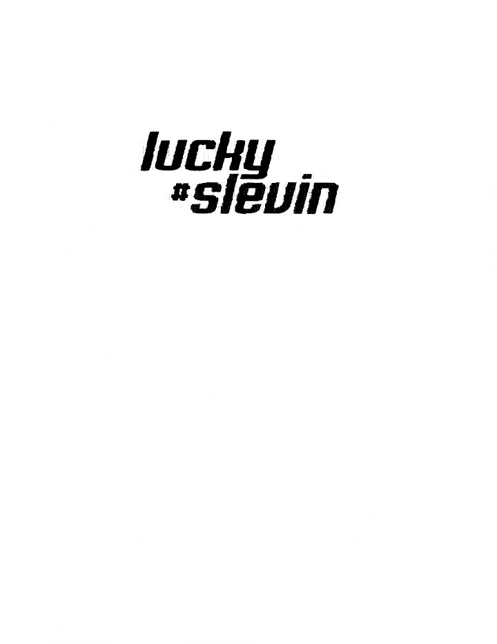 Lucky Number Slevin screenplay first page