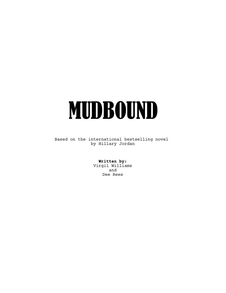 Mudbound screenplay first page