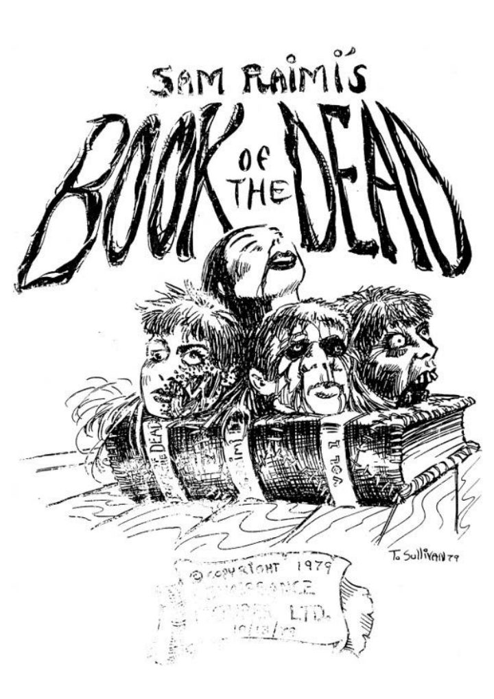The Evil Dead screenplay first page