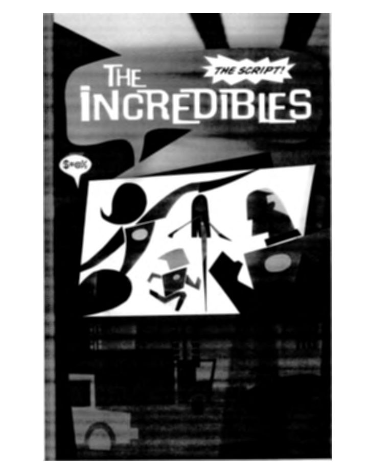 The Incredibles screenplay first page