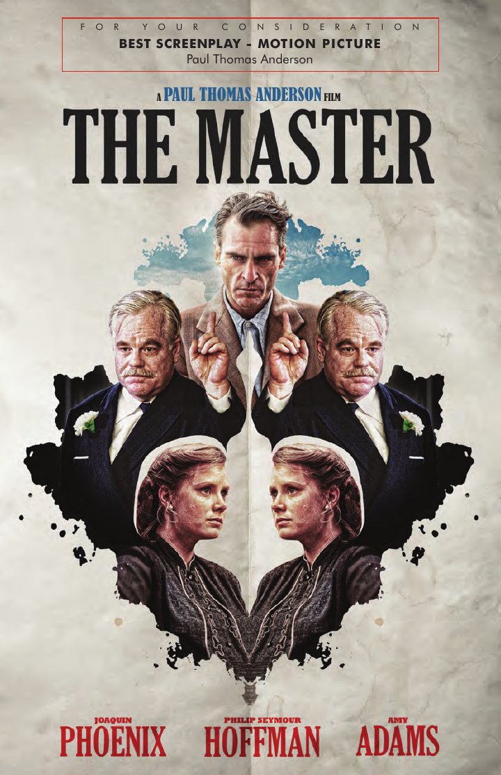 The Master screenplay first page