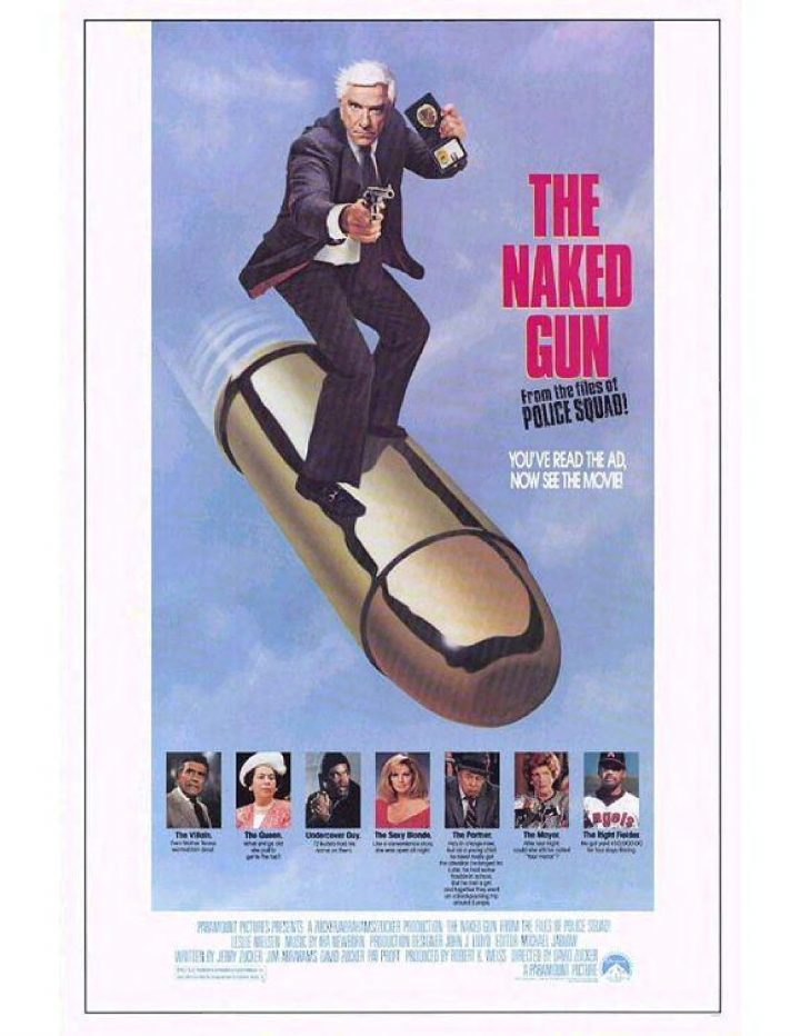 The Naked Gun: From the Files of Police Squad! screenplay first page